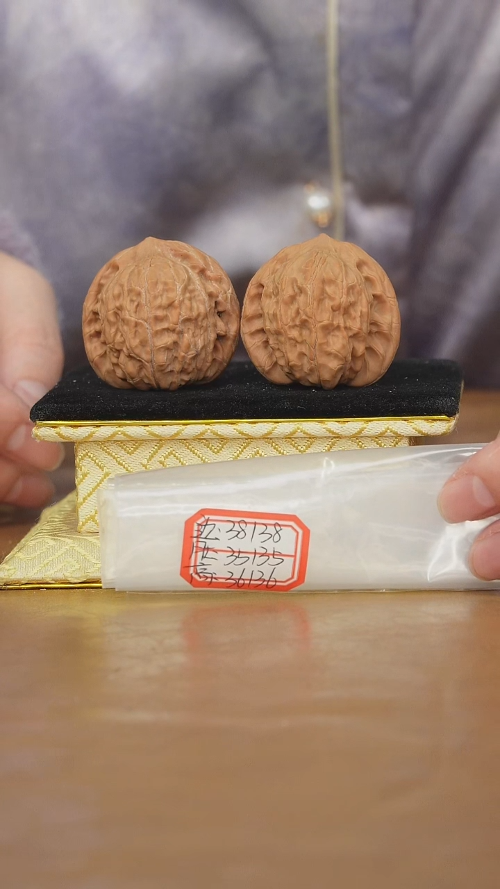 把件文玩核桃非嫁接将军帽