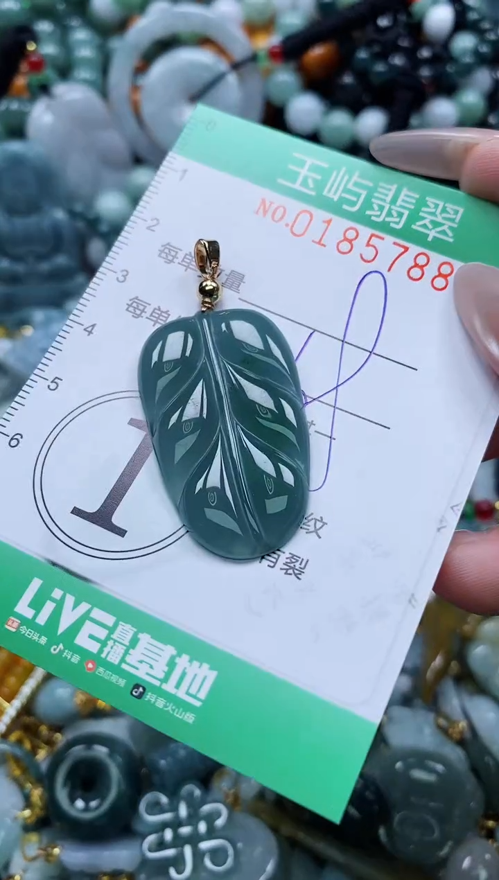 翡翠未镶嵌颈饰闪购0185788