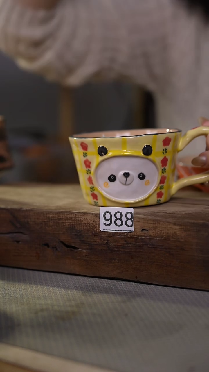 【闪购商品】瓷片手绘·杯/设计师 xudu 款