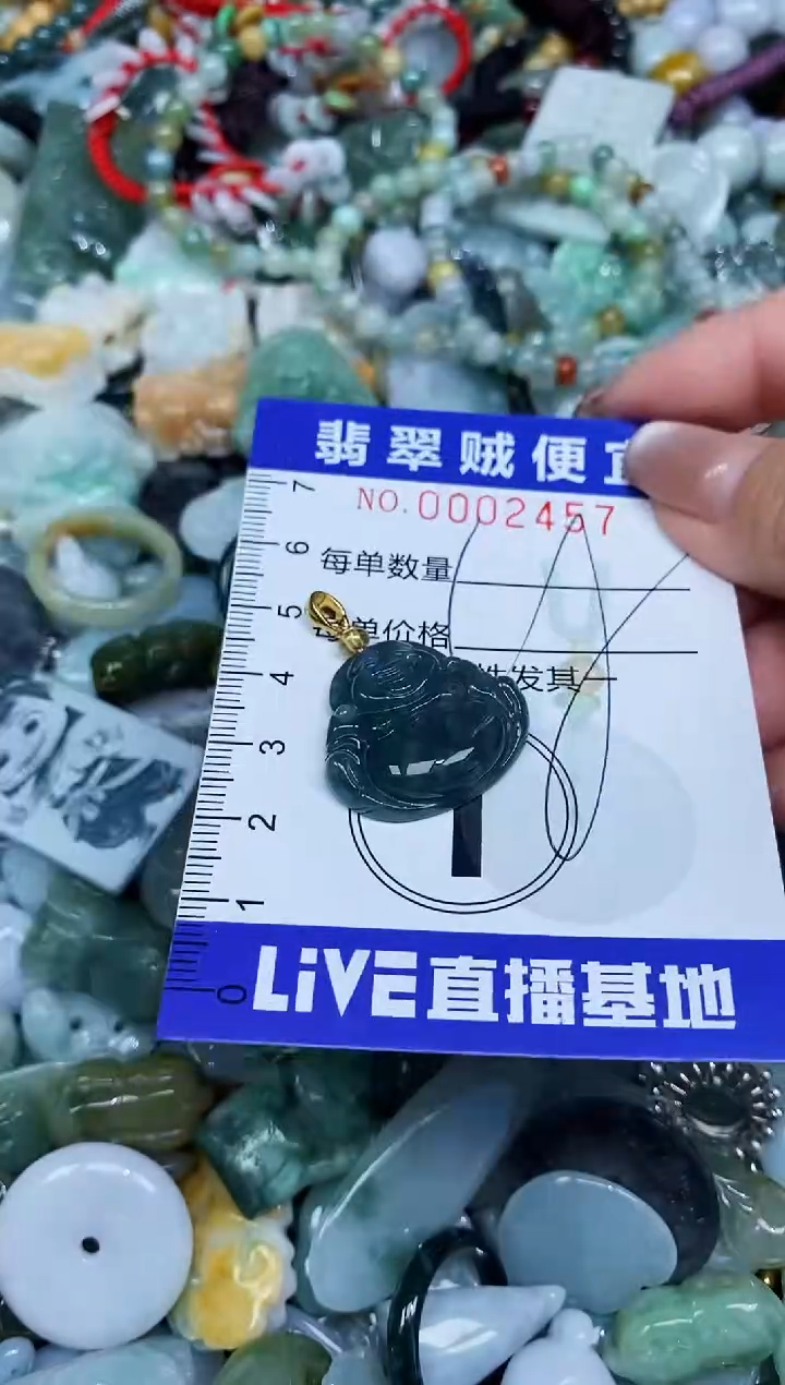 【闪购商品】翡翠未镶嵌颈饰闪购0002457