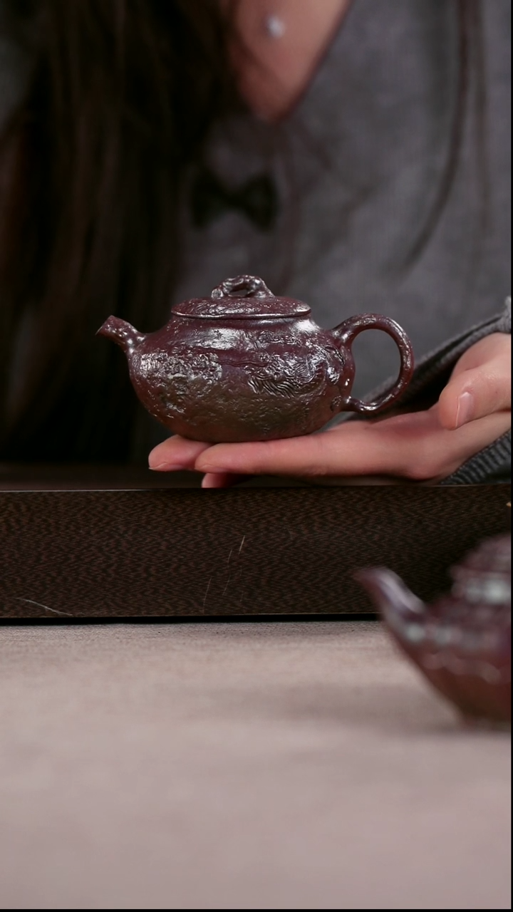 茶壶紫砂窑宝体验款“盘龙”供春