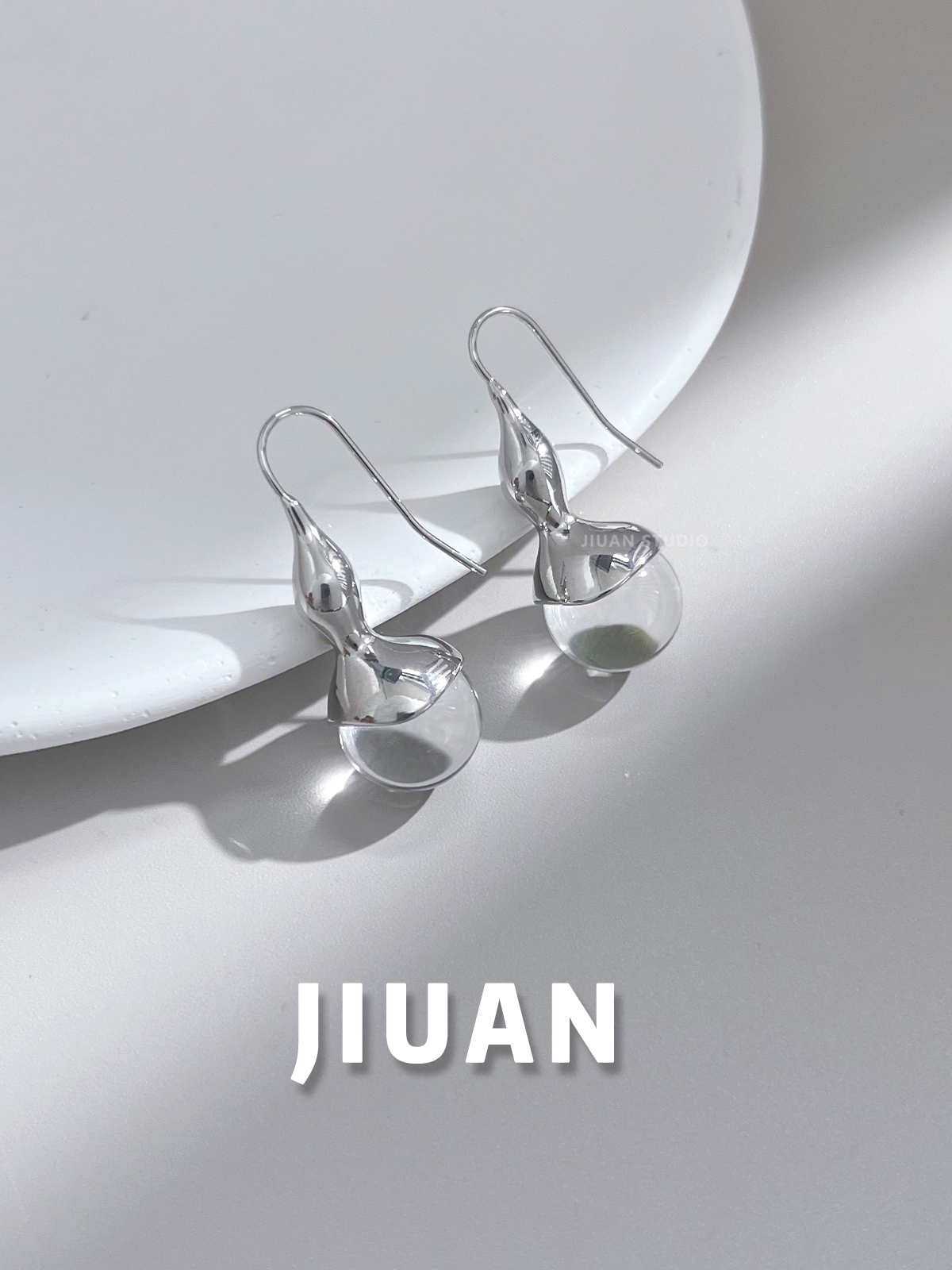 黄铜耳饰 国风小众设计葫芦耳环个性长款毛衣链