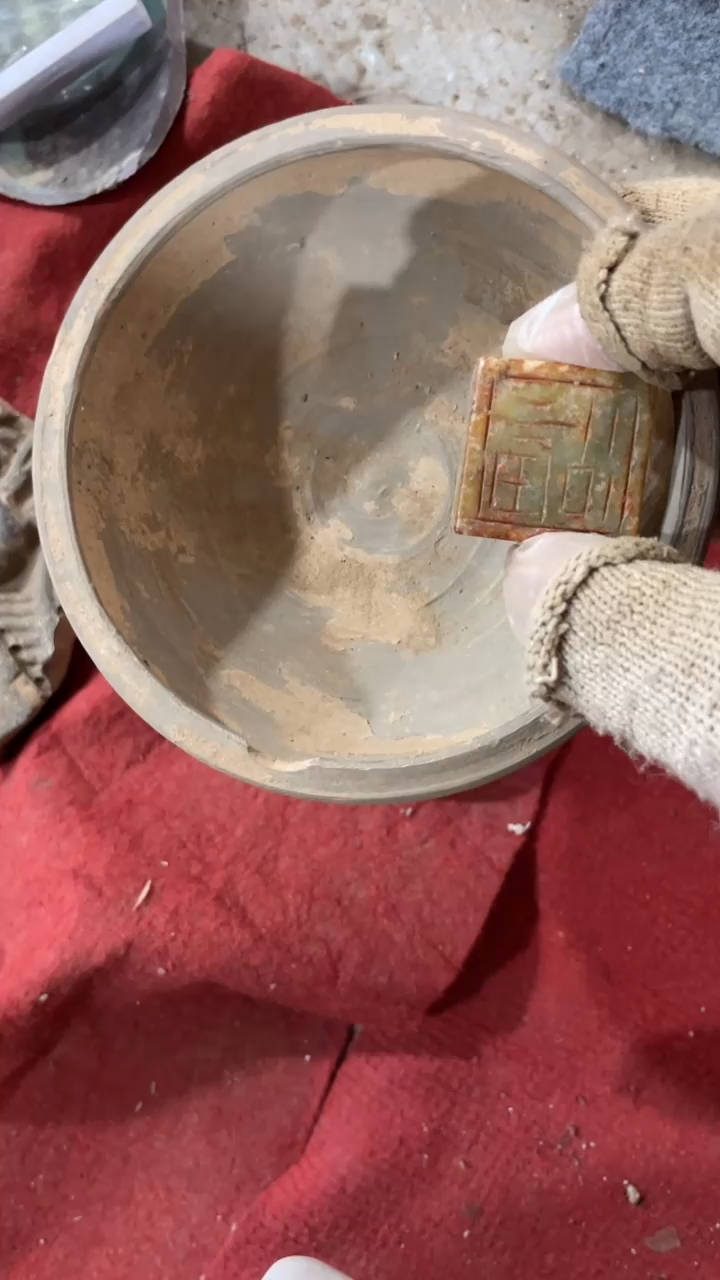 瓷片手工，手绘，陶瓷