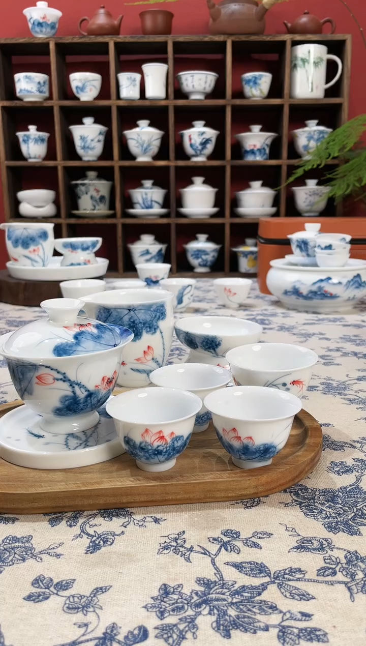 【闪购商品】盖碗/杯群芳斋闪购链接（以闪拍图片为准）