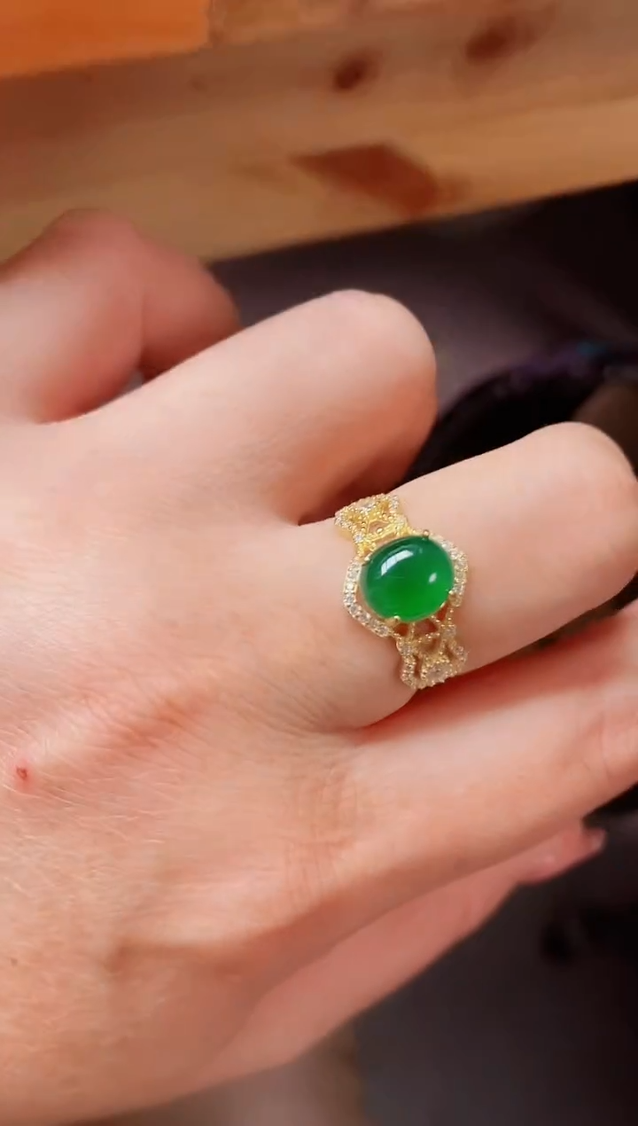 【闪购商品】翡翠戒指未镶嵌21212121212