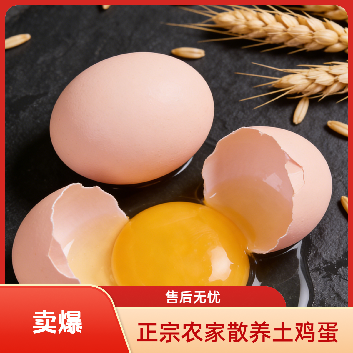 农家散养初生蛋新鲜营养健康【支持试吃10枚】买40送10枚现捡现发