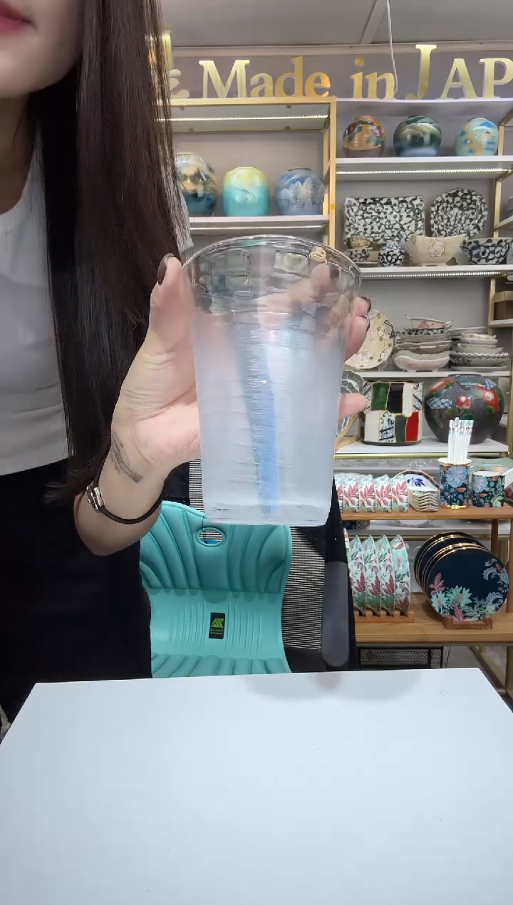 陶瓷)340ml水杯-淡蓝一只