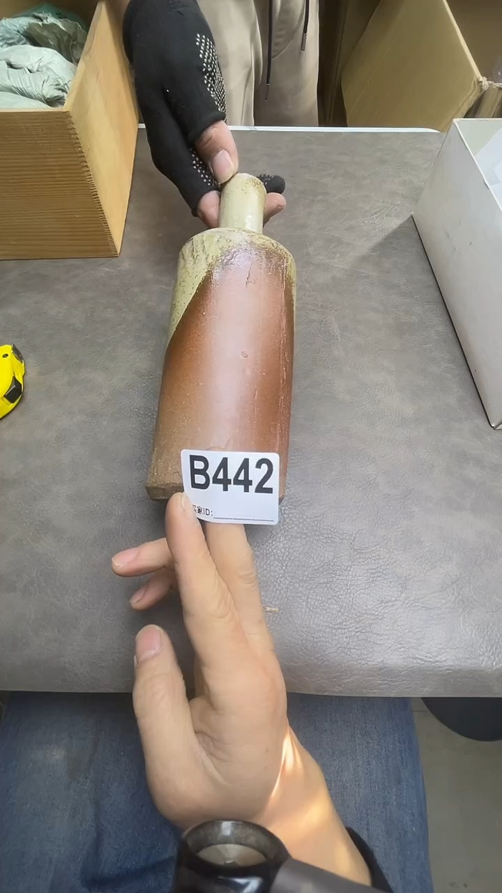 瓷片默认微瑕，谨慎参拍B442 花器