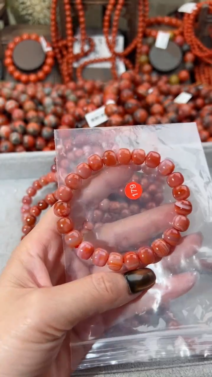 【闪购商品】南红玛瑙手串未镶嵌9+
