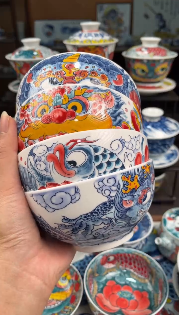 拙明院（宠粉价格）四个米饭碗