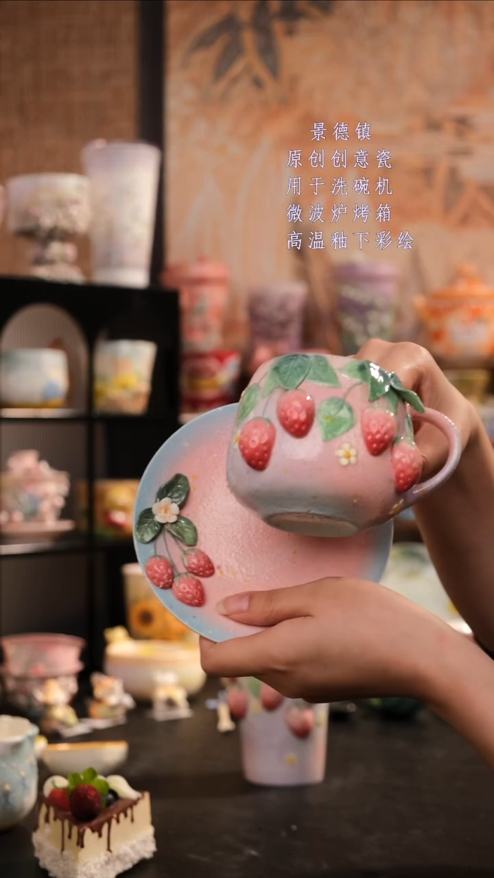 摆件陶旺的可以陶瓷设计师款