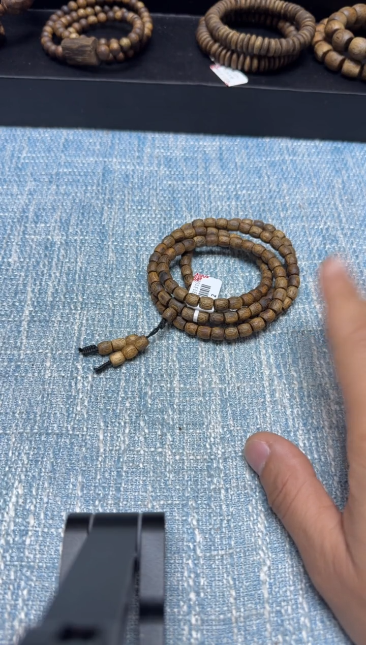 【闪购商品】沉香手串0.6多圈老白棋沉香