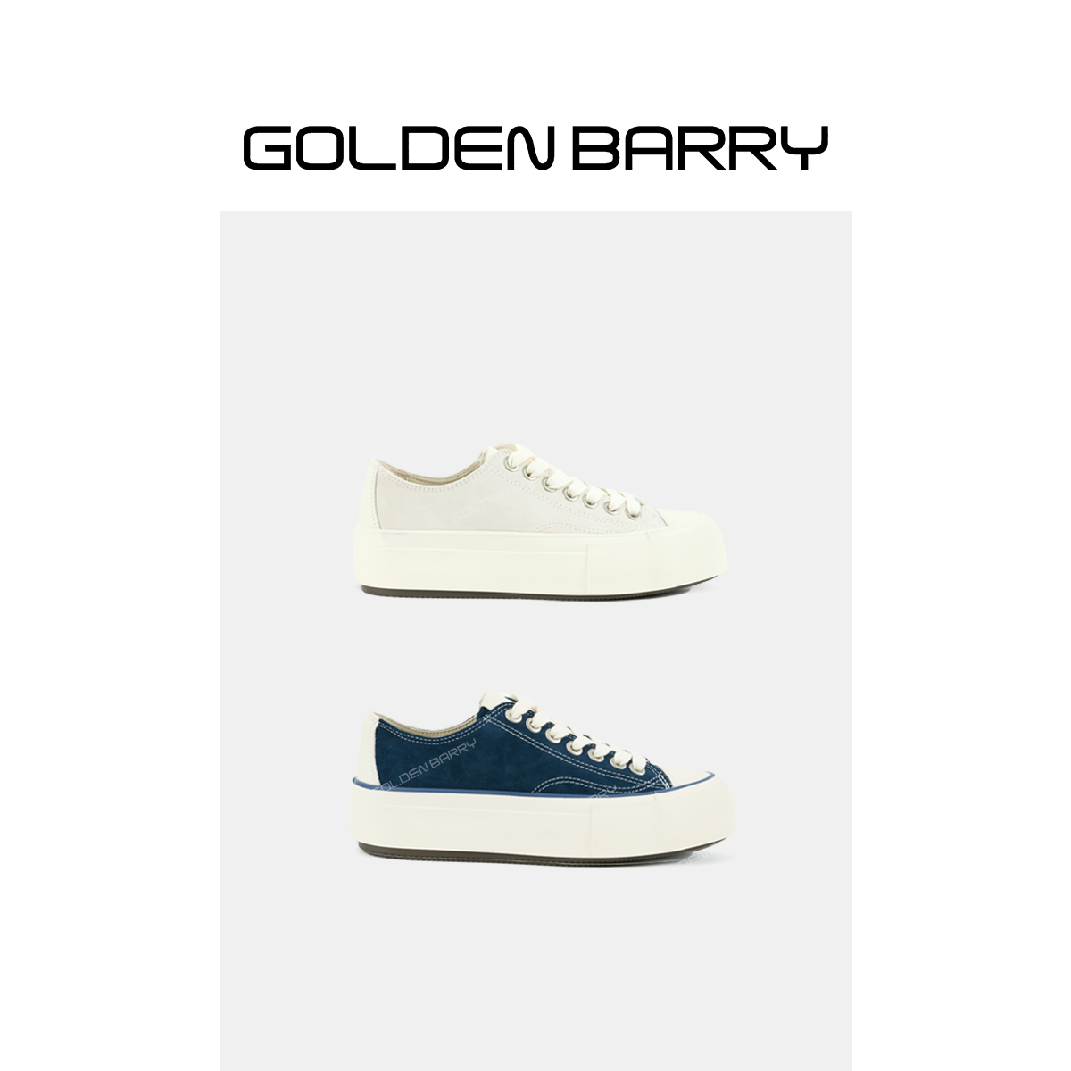 GOLDENBARRY舒适潮流小白鞋GB063328009