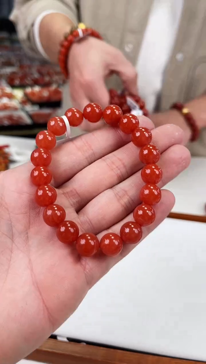 【闪购商品】南红玛瑙冰红手串11+未镶嵌一个/条