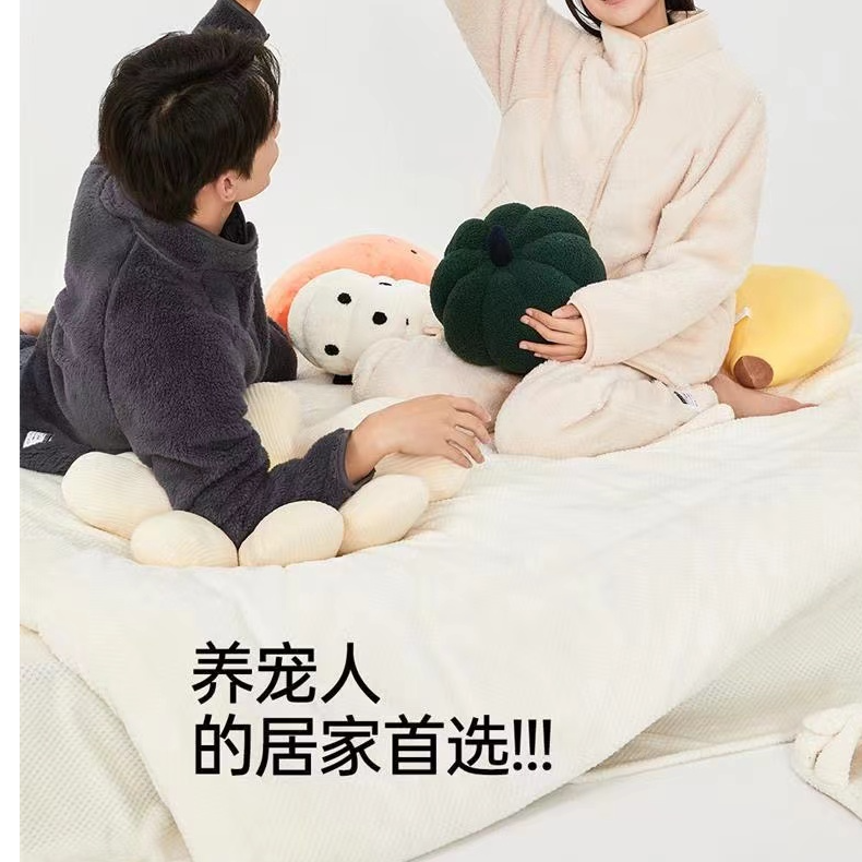 新款两面穿家居服保暖睡衣套装 H1889