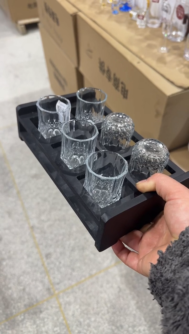 【闪购商品】玻璃无盖款青苹果闪购价12只+杯架