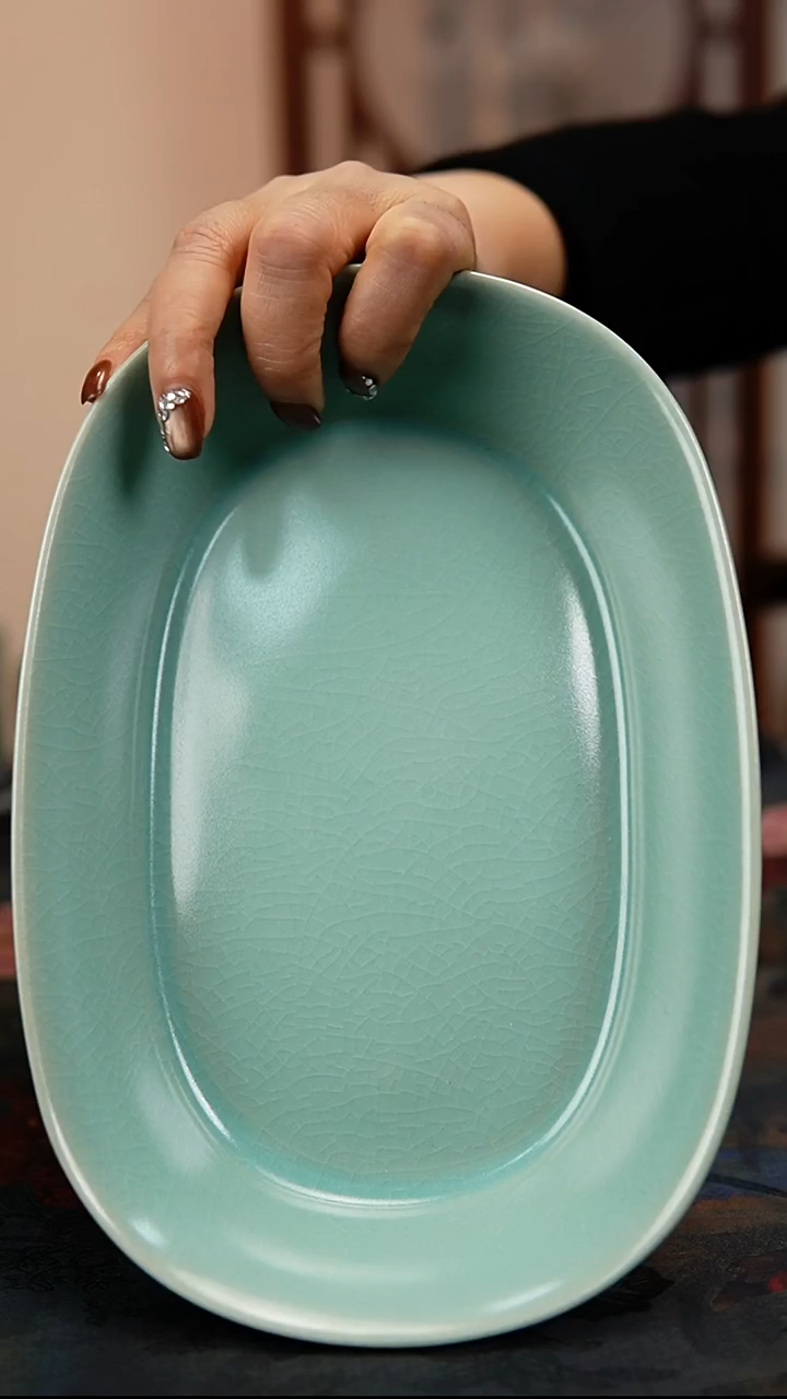 瓷片原产地原矿釉汝瓷