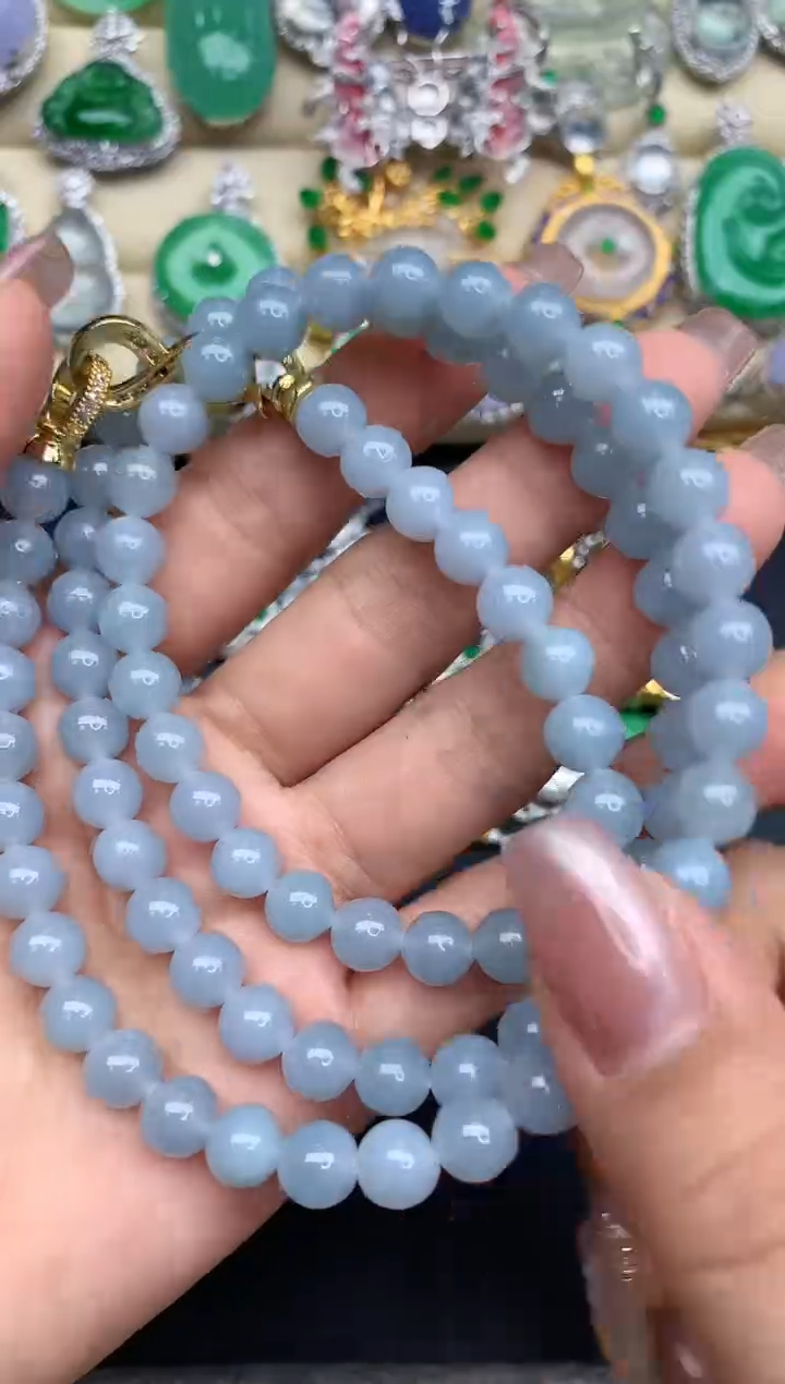 颈饰未镶嵌翡翠139-中国好珍宝
