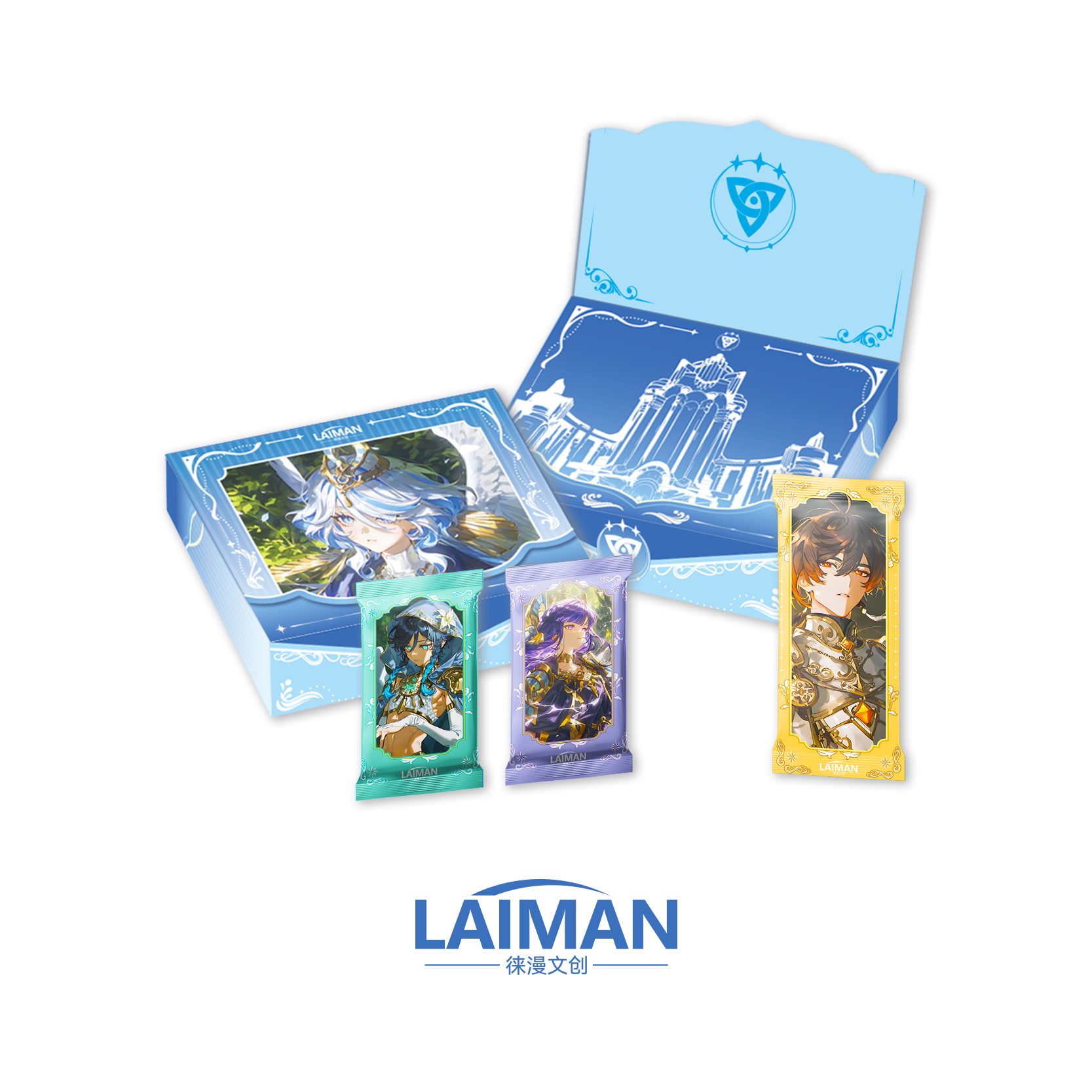 【玩法合集】徕漫文创原神  收藏卡牌盲盒【国卡二创】【代拆】Z