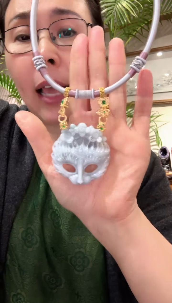 【闪购商品】翡翠颈饰未镶嵌国风