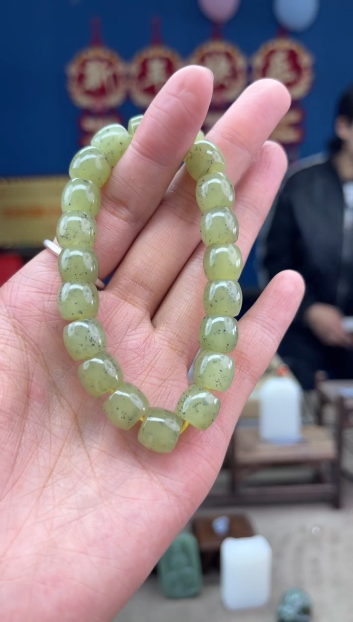 【闪购商品】和田玉（糖玉）手链未镶嵌1
