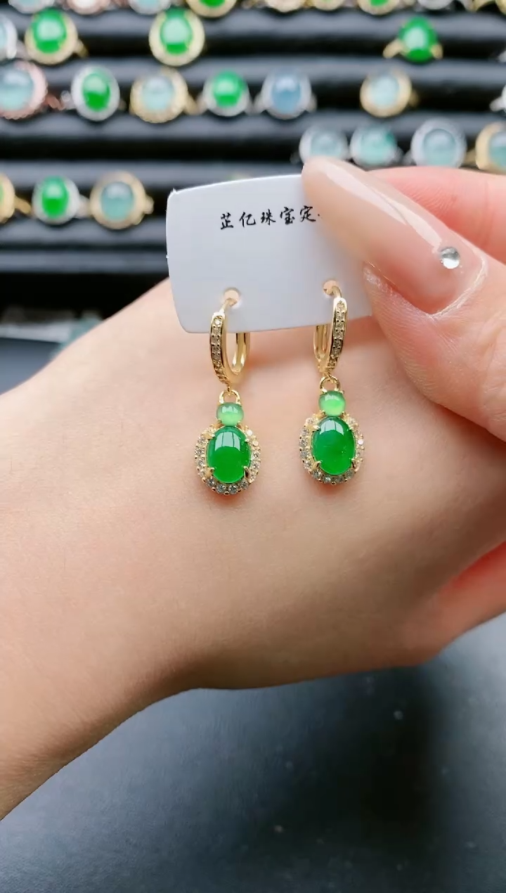 【闪购商品】翡翠戒指银S925镶嵌11111
