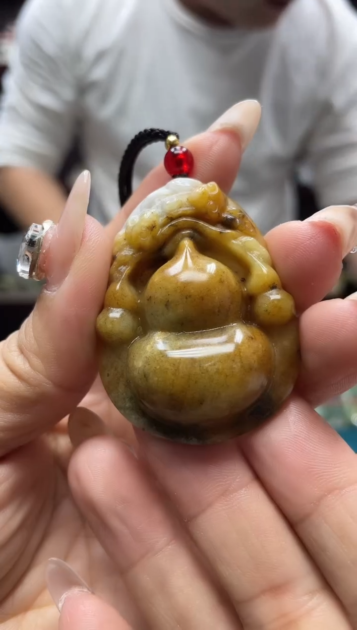 未镶嵌岫玉吊坠多样性发*货拍一发一