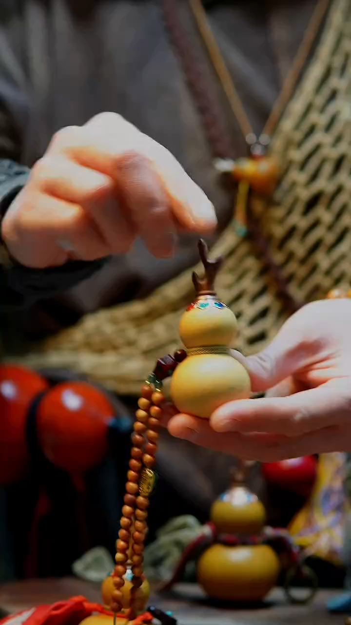 【路师傅原创手作天然葫芦】（一物一图编号90