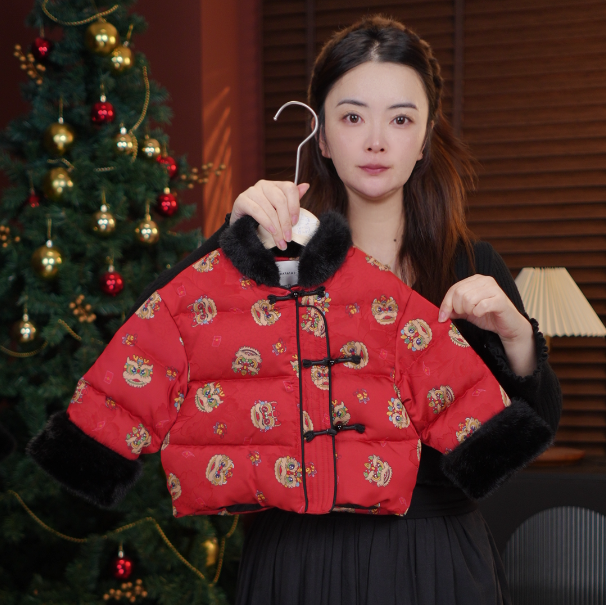 现货【醒狮现货】2025秋冬季新品萌娃穿搭加厚男女童棉服外套39531