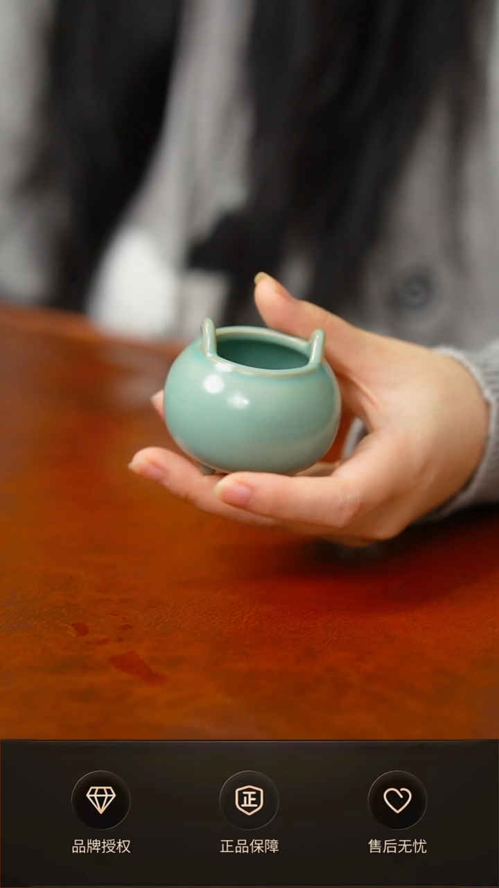 其他仿古小胖香炉不完美简装