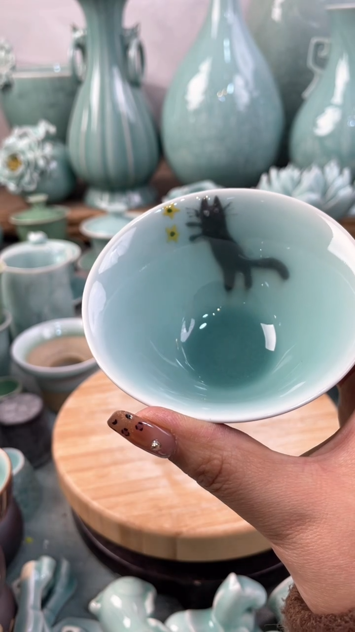 【闪购商品】特价福利 微瑕 慧仙青瓷