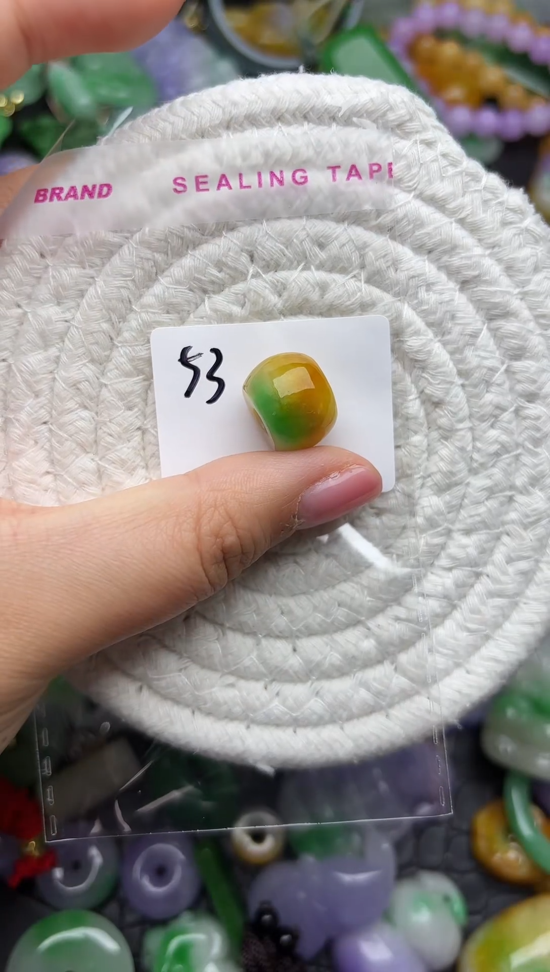 颈饰未镶嵌翡翠缅甸翡翠吊坠