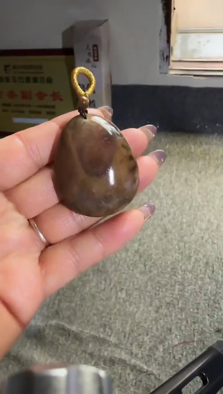 琥珀颈饰未镶嵌艺*#76缅甸琥珀吊坠