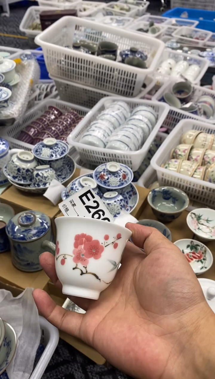 摆件陶景德陶瓷茶具容量约80