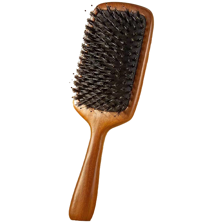 尾单镂空梳造型按摩梳