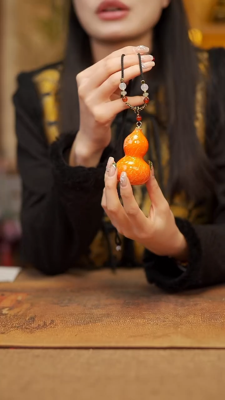 【闪购商品】790宴禾堂天然漆艺小葫芦--68