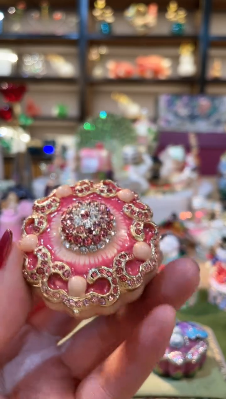 【闪购商品】精致珐琅彩首饰盒