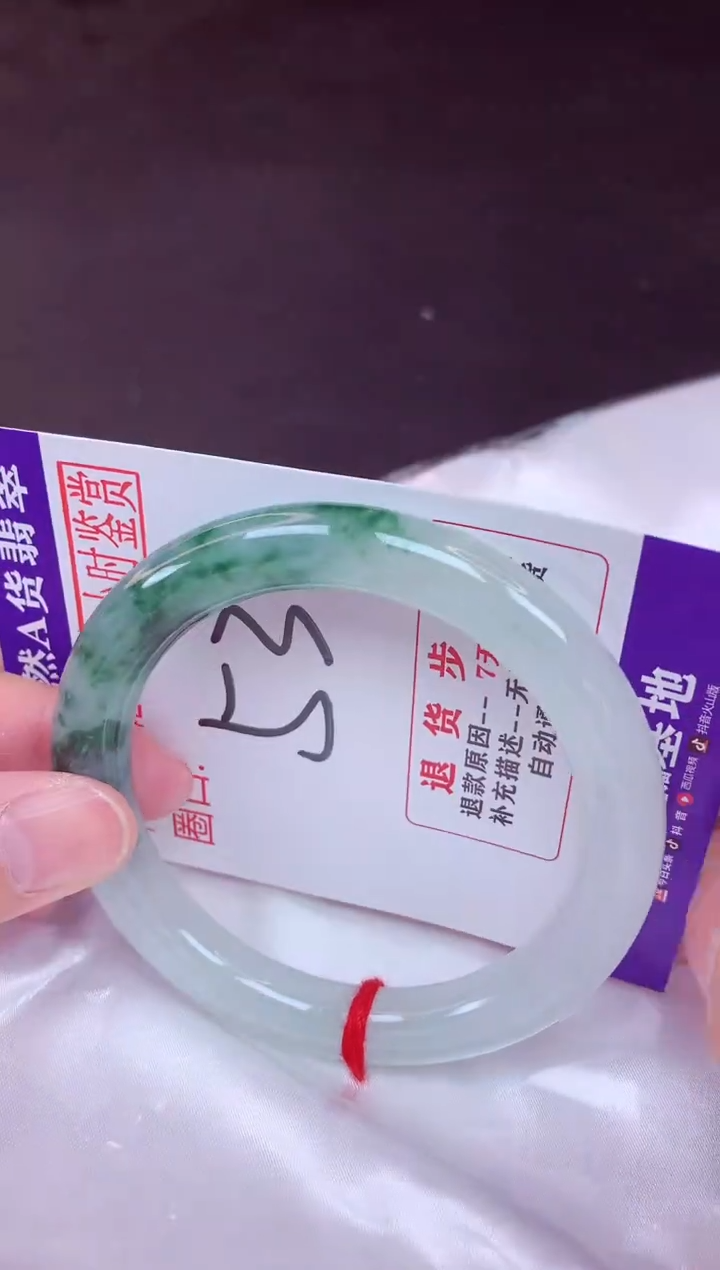 未镶嵌手镯翡翠53（48小时鉴赏期 ）