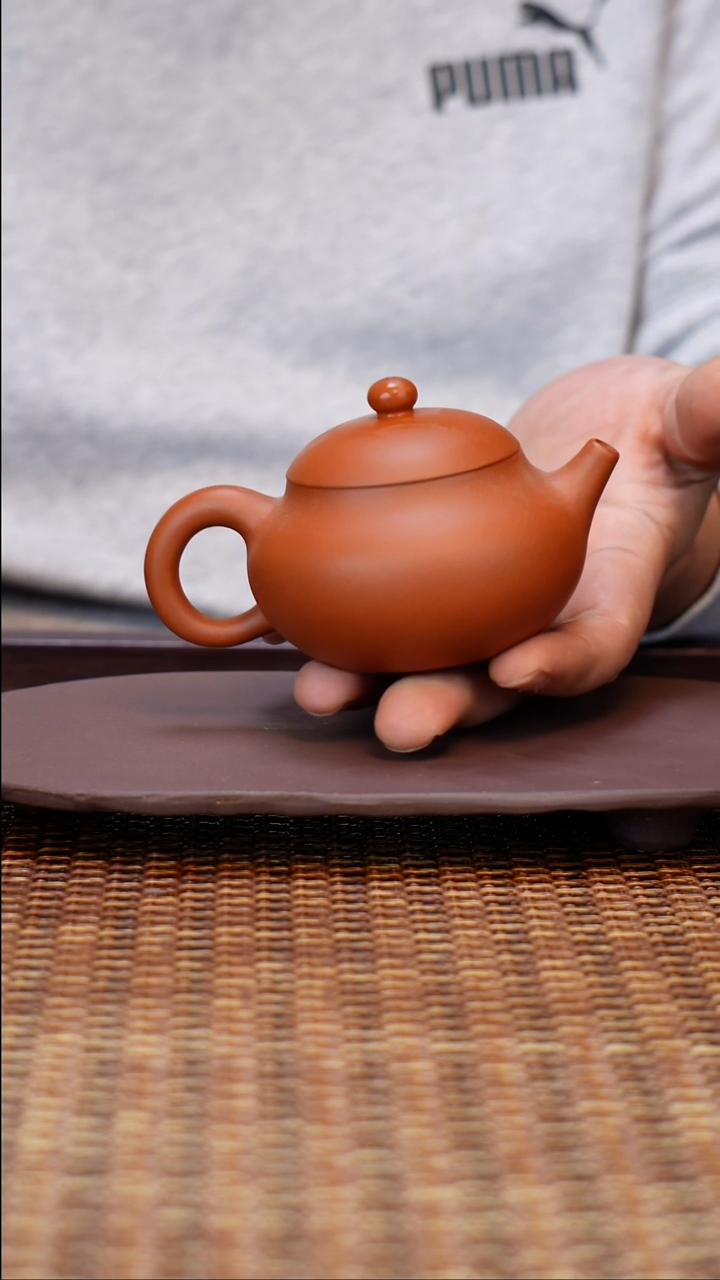 茶壶紫砂汀禾紫砂《扁玉》