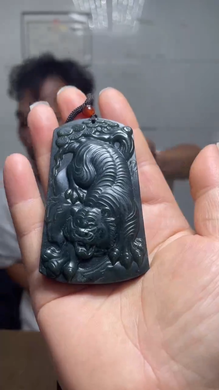 和田玉未镶嵌挂件1