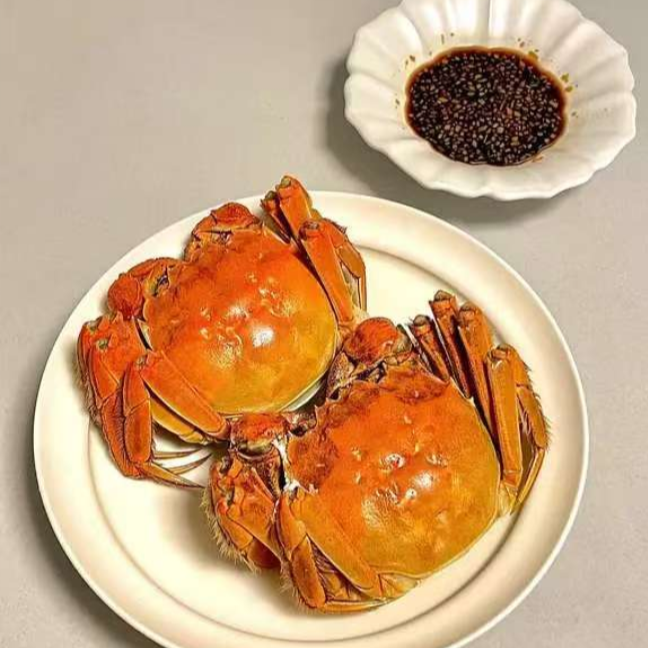 【活蟹现发】江苏大闸蟹2.8-3.1两母蟹5只3.8-4.1两公蟹5只共10只装