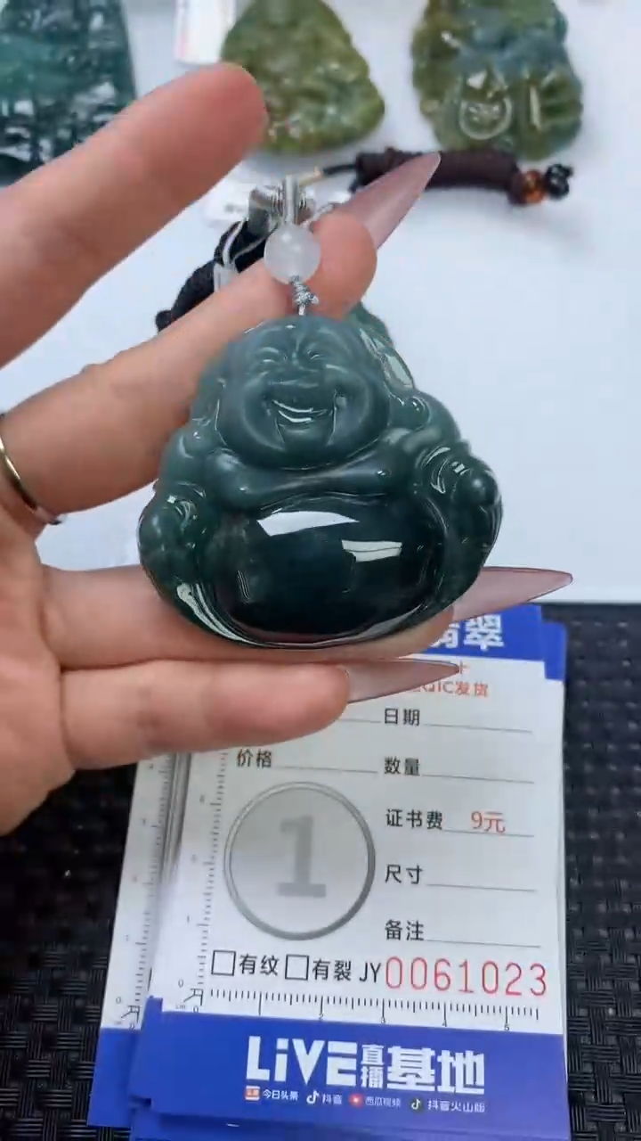 【闪购商品】翡翠颈饰未镶嵌11111111111111111