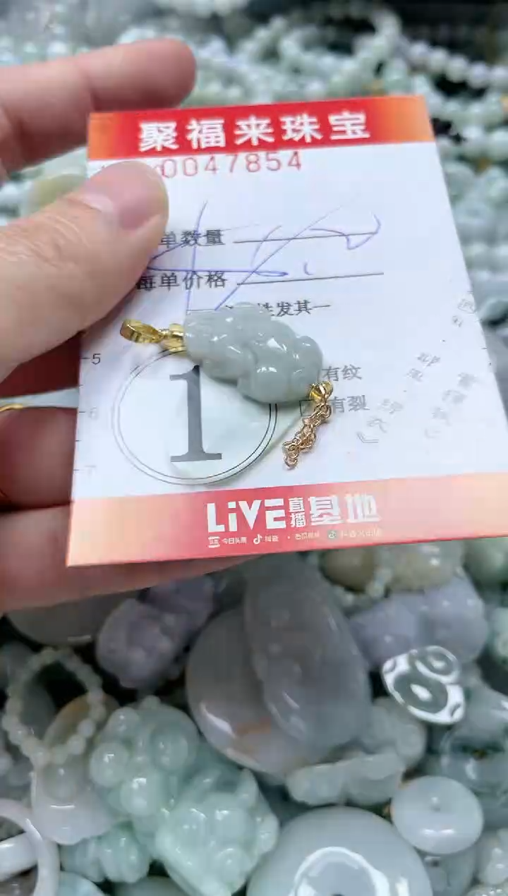 【闪购商品】翡翠颈饰未镶嵌闪购0047854多样性发其一