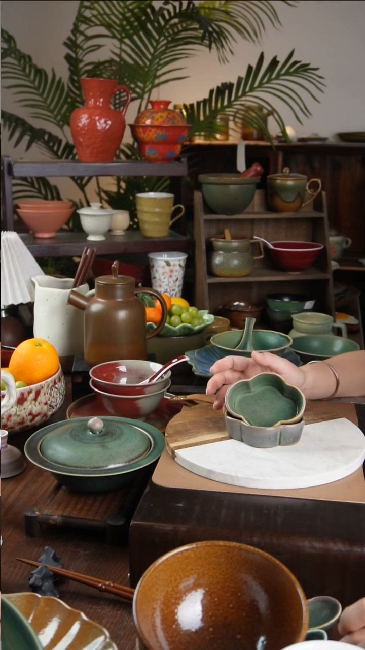 碗景德镇手工高温餐具蘸料碟