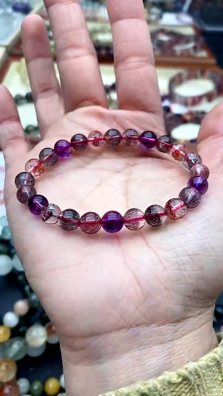 【闪购商品】水晶手链未镶嵌超七