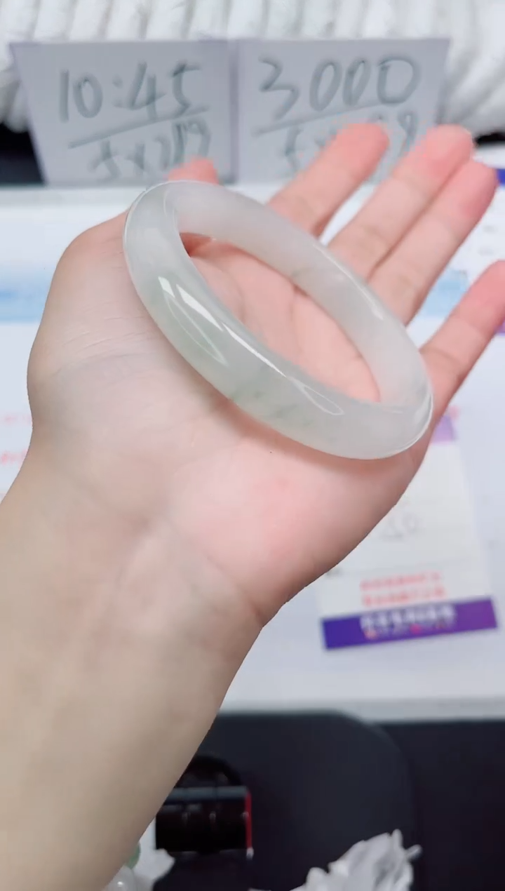 【闪购商品】石英质玉手镯未镶嵌230#56