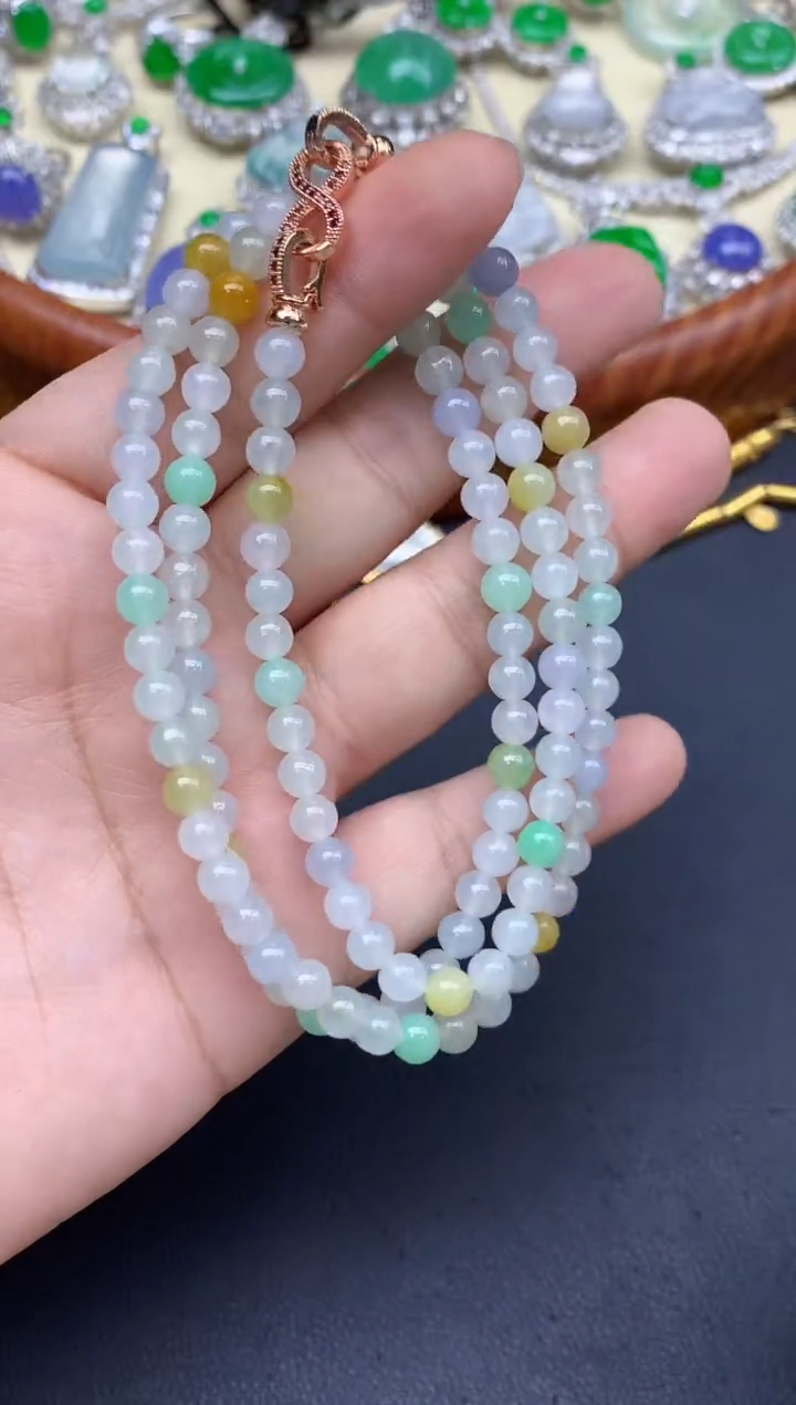 颈饰未镶嵌翡翠283-中国好珍宝