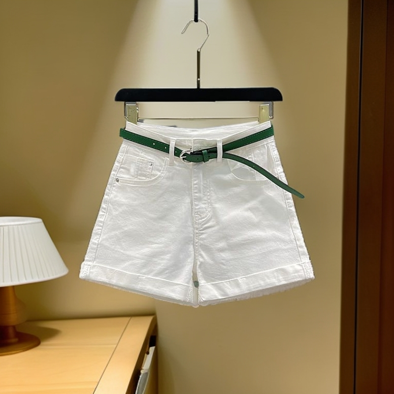 a201-300潮流牛仔短裤女夏季薄款修身显瘦辣妹热裤