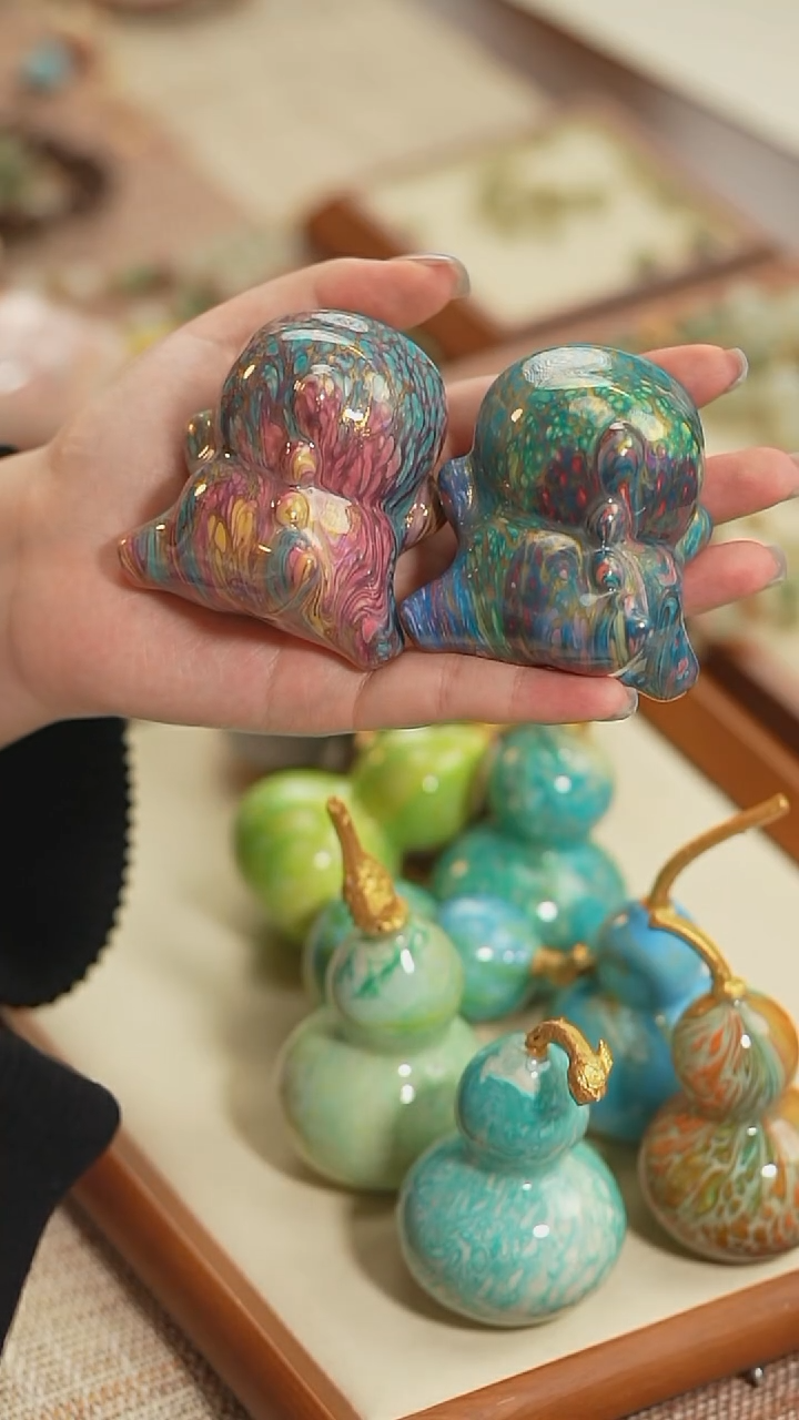 大漆工艺 小奶龙摆件（多样性发其一）