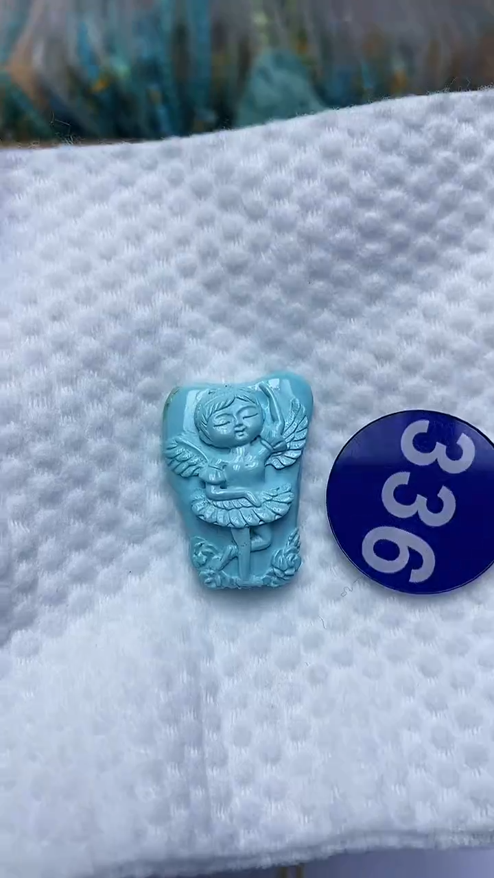 【闪购商品】绿松石雕刻件未镶嵌336